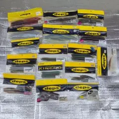 deps デプス ソフトルアー ワーム バス釣り まとめ売り お買い得セット