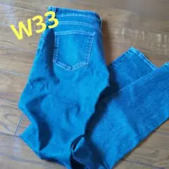 UNIQLO　ウルトラストレッチスキニーフィットジーンズ　W33