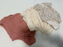 H&M ベビー肌着 3点セット 4-6M