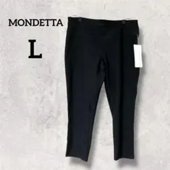 MONDETTA 【L】ブラック レギンス