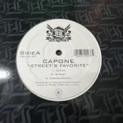 Capone STREET'S FAVORITE レコード　ヒップホップ　洋楽