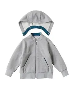 ファミリア 100 パーカー グレー タグ付き未使用