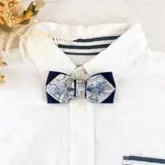 キッズ蝶ネクタイ　リバティ　七五三　結婚式　発表会　卒園式　入園式