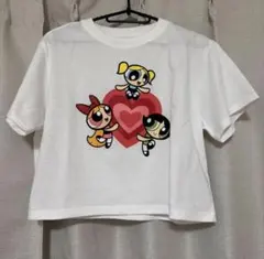 パワーパフガールズ 短丈 クロップド丈 Tシャツ