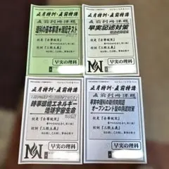 NN早実】正月特訓 2025年度 早稲アカ志望校別コース4教科 - メルカリ