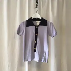 DIESEL ニット風ポロシャツ