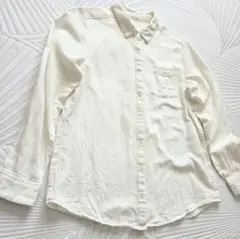 ハニーズ　C•O•L•Z•A　オフ ホワイト　長袖シャツ　シンプル　M
