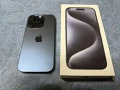 Apple iPhone 15Proブルーチタニウム128GB本体