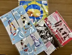 森永製菓 一番くじ E賞 お菓子なストラップ 全4種 コンプ　F賞　まとめ売り