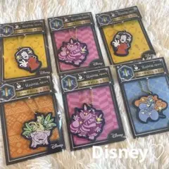 ディズニー　1番くじ　ラバーチャーム　アラジン　アリス　モアナ　グーフィー