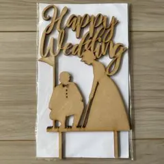 結婚式 ゴルフ ケーキトッパー飾り