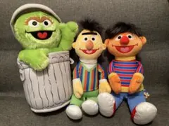 Oscar☆セサミストリート/オスカー☆71cmぬいぐるみ人形☆ビンテージ