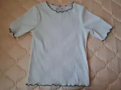 【未使用】GLOBAL WORK Beau-tee 半袖 リブ メロウのサムネイル