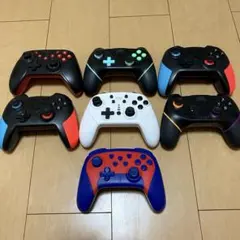 Nintendo Switch ワイヤレスコントローラー 7個セット ジャンク品