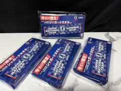 【新品・未使用品】サムライジャパン ジャガードタオル　4枚