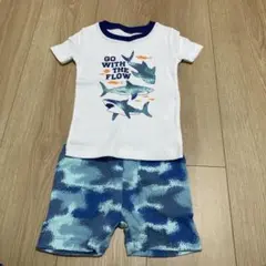 [新品] サメ柄上下セット 3歳用