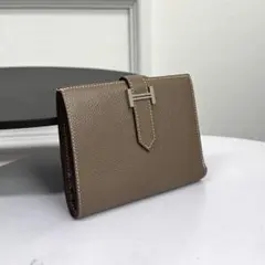 エルメス コンスタンス コンパクト エプソン エトゥープ 折り財布 X 