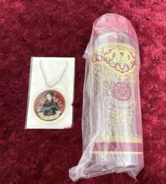 刀剣乱舞　加州清光　日東紅茶　タンブラー　クリアボトル　PVCチャーム 限定品