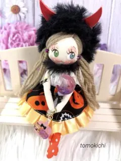 人気❣️ハロウィン❤️ドールチャーム❤️ハンドメイド