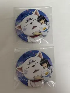 3月27日迄。銀魂 缶バッジ 桂小太郎 寝顔 1番カフェ - メルカリ