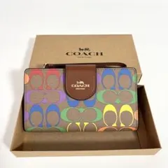 COACH 長財布 シグネチャー リストレット マルチカラー 1-42のサムネイル