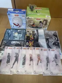 NARUTO一番くじ 波の国編 C賞D賞E賞＋下位賞多数(アクスタコンプ)