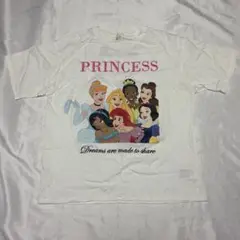 ディズニープリンセス　Tシャツ　しまむら