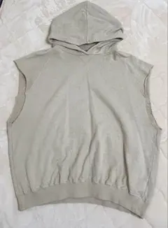 nest Robe ベージュ フード付きノースリーブ パーカーのサムネイル