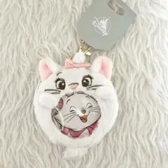 ディズニーストア 缶バッジ＆ポーチセット おしゃれキャット マリー