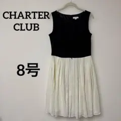 即日発送✨CHARTER CLUB【8号】 ノースリーブワンピース