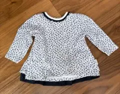 プティマイン　長袖　小花柄　90