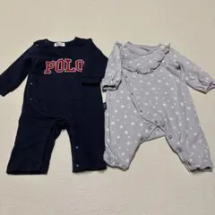 POLO ブランシェス ロンパース・カバーオール2点セット