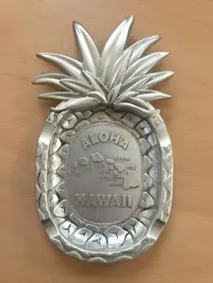 パイナップル型トレイ　ALOHA HAWAII
