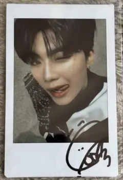 zb1 ゴヌク　timeless world B賞　直筆サイン　チェキ