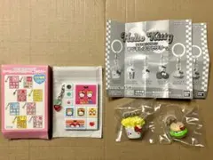 サンリオ ハローキティ タイルシール風ミニミラー めじるしアクセサリー