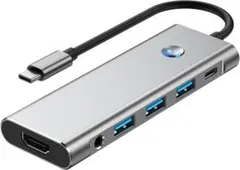 【新品未使用】USB-C ハブ 9-in-1 4K60Hz HDMIポート