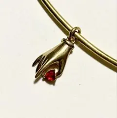 真鍮生地ハンドモチーフチョーカーネックレス⚫︎アンティークヴィンテージ好きな方