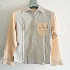 CASTELBAJAC SPORT ✮長袖シャツ グレー・ベージュのサムネイル