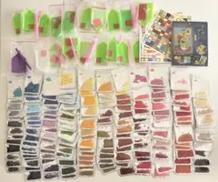 ダイヤモンドアート　ツールセット　キット　余りビーズ　まとめて