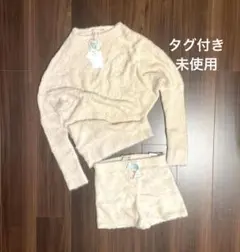 【最終お値引き】ジェラートピケ　トップス　ハーフパンツ　フリーサイズ　セット