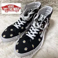 【VANS】 バンズ SK8-HI FLORAL PLAID 30cm