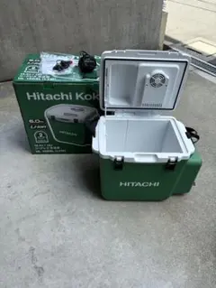 美品 HITACHI コードレス冷温庫 クーラーボックス 缶ジュースで2回使用 美品 HITACHI コードレス冷温庫 クーラーボックス 缶ジュースで2回使用