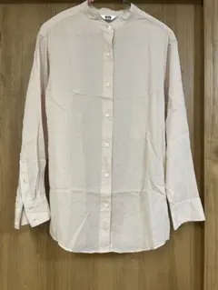 お値下げ中！ ユニクロ 薄いピンク シャツ S