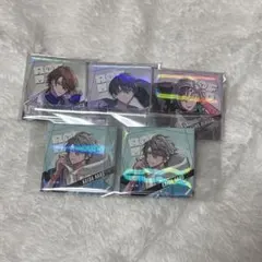 にじさんじ　ろふまお　不破湊　甲斐田晴 剣持刀也 加賀美ハヤト スクエア缶バッジ