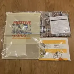 スヌーピー　グッズ 3点（手拭い、巾着袋、エコバッグ）