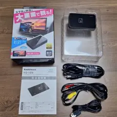 カシムラ ミラーキャスト ミラーリング KD-199 スマホの画面をナビ画面へ