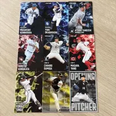 カルビー 2025 プロ野球チップス スターカード 7枚＋SOカード＋OPカード