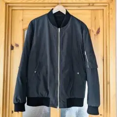 JUN RED MA-1 ブルゾン 裏面フリース　リバーシブル　LLサイズ