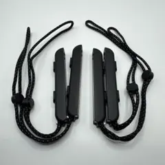 【ほぼ新品】【純正】Switch Joy-Con ストラップ4個セット ブラック