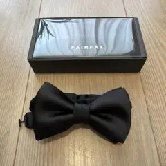 蝶ネクタイ Fairfax ボウタイ　ブラック　結婚式